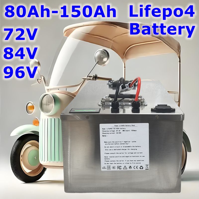 Lifepo4 72V 100Ah Battery Pack Ev - Batería LIFEPO4 72V 84V 96V 80AH